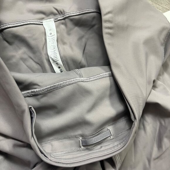 Lululemon Athletic Speed Wunder Tight Yoga Pants Asym Moon Chrome NWT Sz 10 - Picture 4 of 6